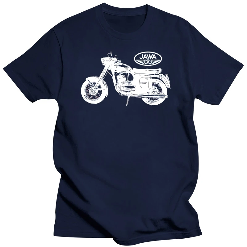 Cool Jawa Motorcycle T-Shirt 1950 1950 Cylinder 350 Motorrad Unisex Tee