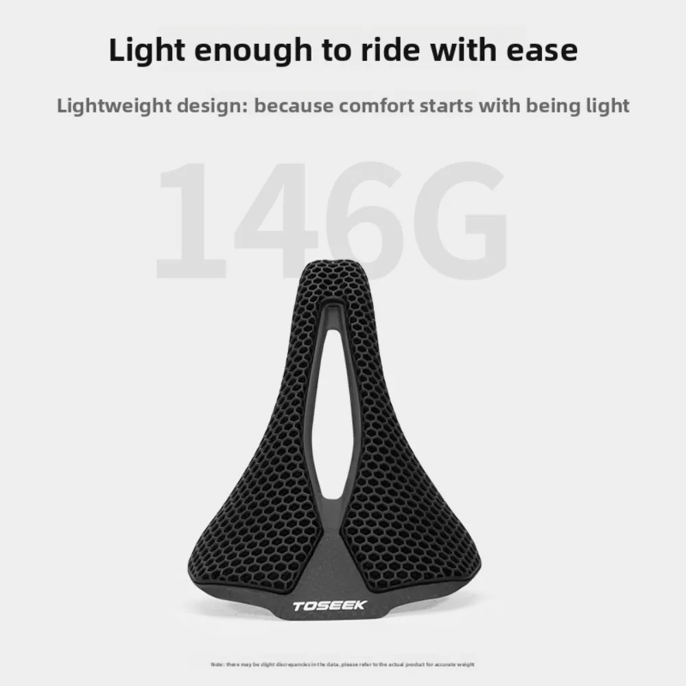 

Велосипедное седло TOSEEK P300 из 3D-печатного карбона, ультралегкое, матовое, для шоссейных и горных велосипедов, аксессуары для велосипедов