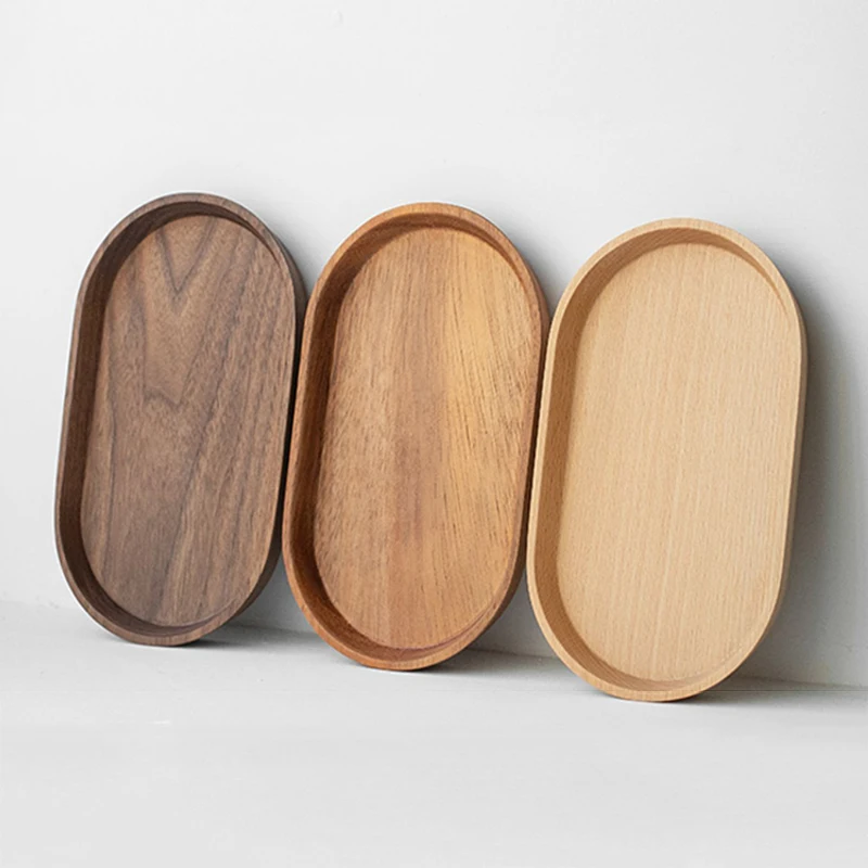 

Wooden Serving Tray, Toilet Tank Perfume Cosmetics Tray for Bathroom, Countertop Tops Food Drink Sundries Tray Home Decor