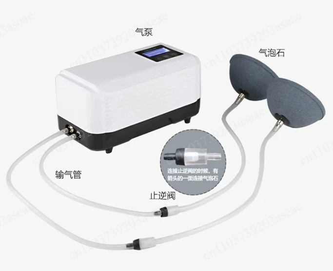 Fish Tank Aquarium Ac / Dc Oxygen Pump Air     Oxygenation
