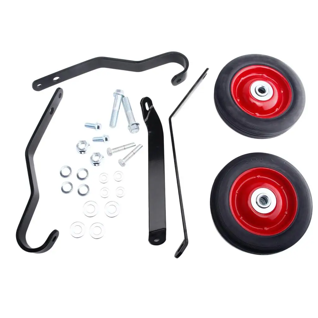 

Mini Motorcycle Training Wheels Black Red Plastic Kit Wheel Bracket Accessories for PW50