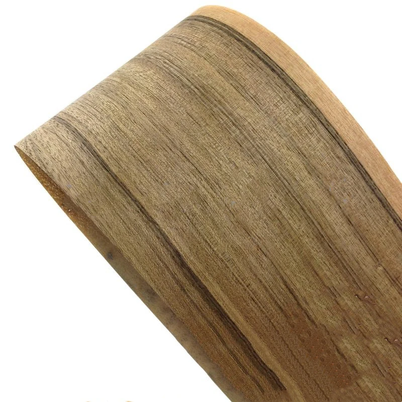 Natural Wood Veneer Ebony for Furniture about 20cm x 2.5m 0.25mm Q/C