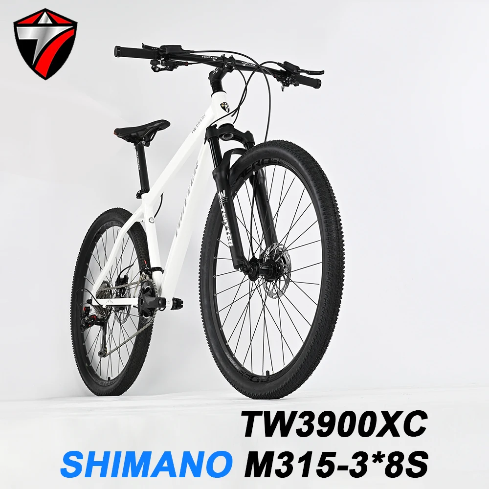 

TWITTER 28-дюймовый алюминиевый горный велосипед M315, 24-скоростной трансмиссионный гидравлический дисковый тормоз, внедорожный велосипед начального уровня для взрослых