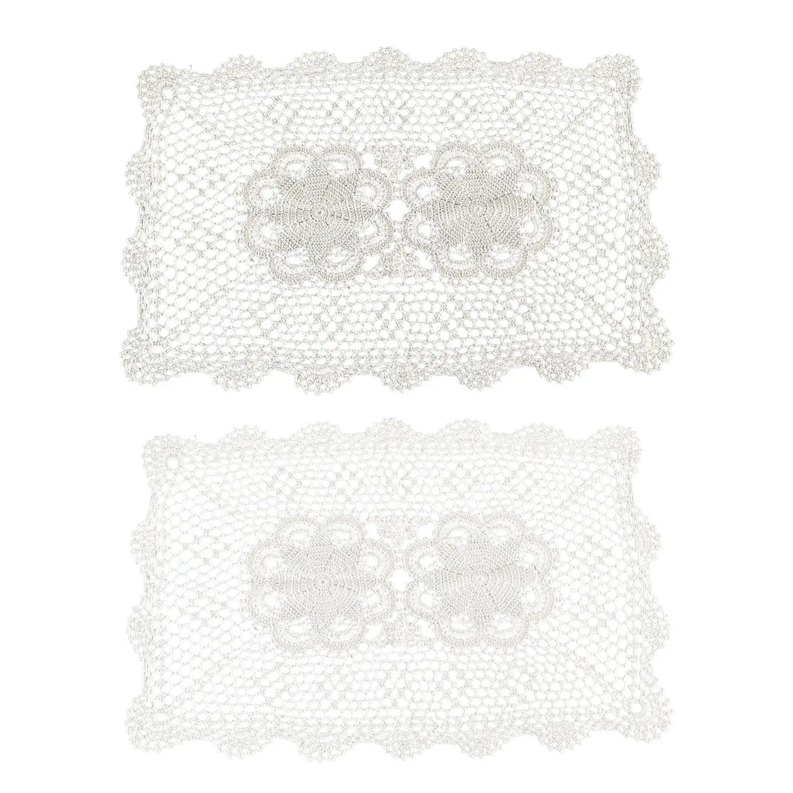 Dining Table Placemat Handmade Home Ornaments Easy Carrying Tablecloth for Kitchen Wedding Festival Restaurant Dining Table