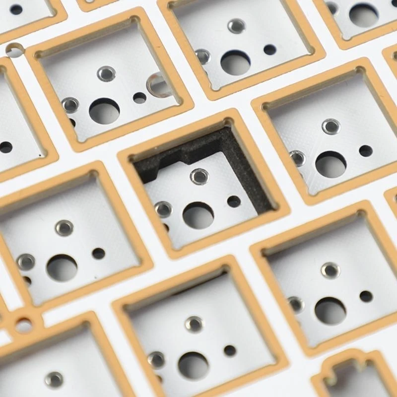 090F 120Pcs Mechanical Keyboard Switches Sound Dampeners Silencers Foam Silencers Pad for Mechanical Keyboard Noise Reduction