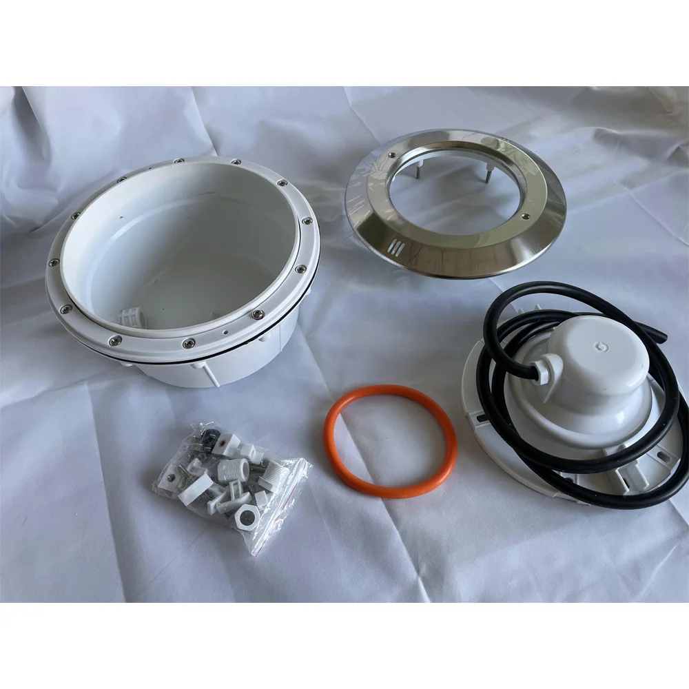 

Liner Pool Housing Stainless Steel Front Cover and PVC with O Ring 1.5 meter cable