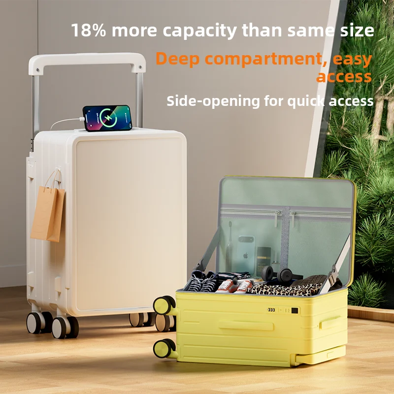 

Большая сумка Capaci Lage с широким тяговым стержнем и многофункциональной новой модели, бесшумный универсальный дорожный чемодан с паролем на колесиках