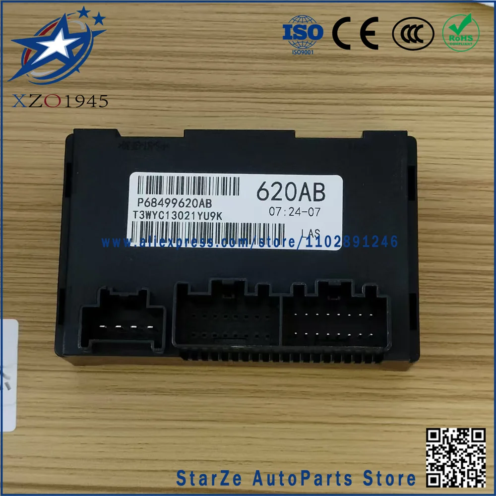 Moduł sterujący skrzyni rozdzielczej do Dodge Durango, 68499620AB, 68499620AA, T3WYC13021YU9K, Nowy