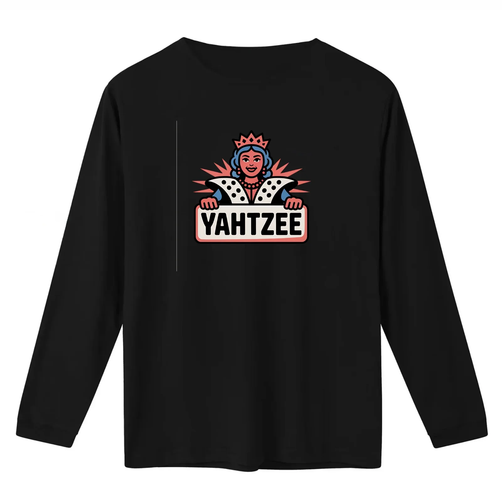 Yahtzee Queen T-Shirt Summer Casual Cotton Tee Oversized Streetwear Tops Vintage Graphic Print Loose Fit Short Sleeve