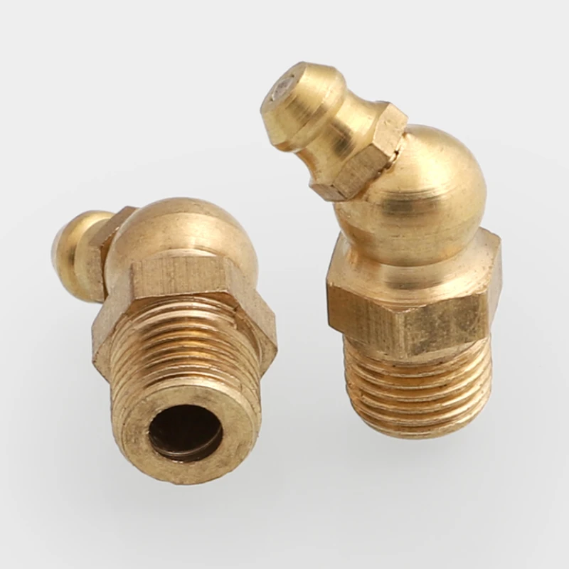 Pentil lemak kuningan 45 berlapis/90 berlapis/linier M4 M5 M6 M8 M10 M12 M14 M16 M20