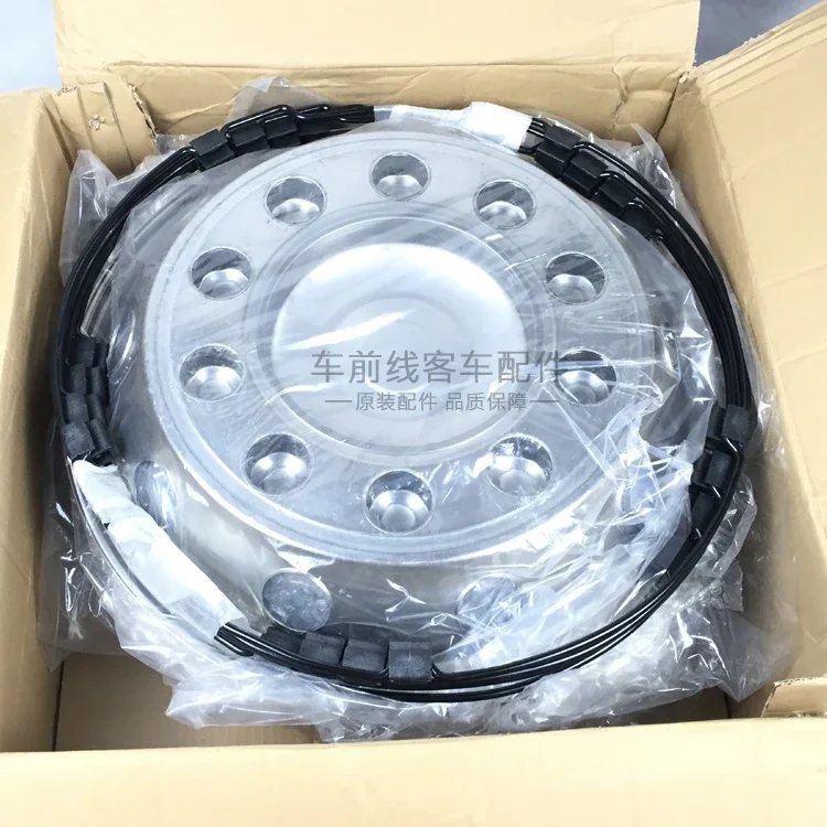 For Hole Hubcap Wheel Cover 22.5 Inch Luxury All-inclusive Bus Van Stainless Steel Modified Car Accessories