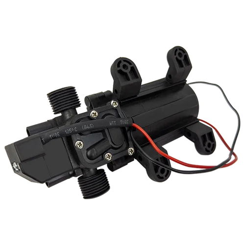 Imagen 2 del producto Bomba de diafragma de alta presión DC12V 120PSI 60W 5L/Min Mini bomba autocebante eléctrica lavadora de agua pulverización de pesticidas