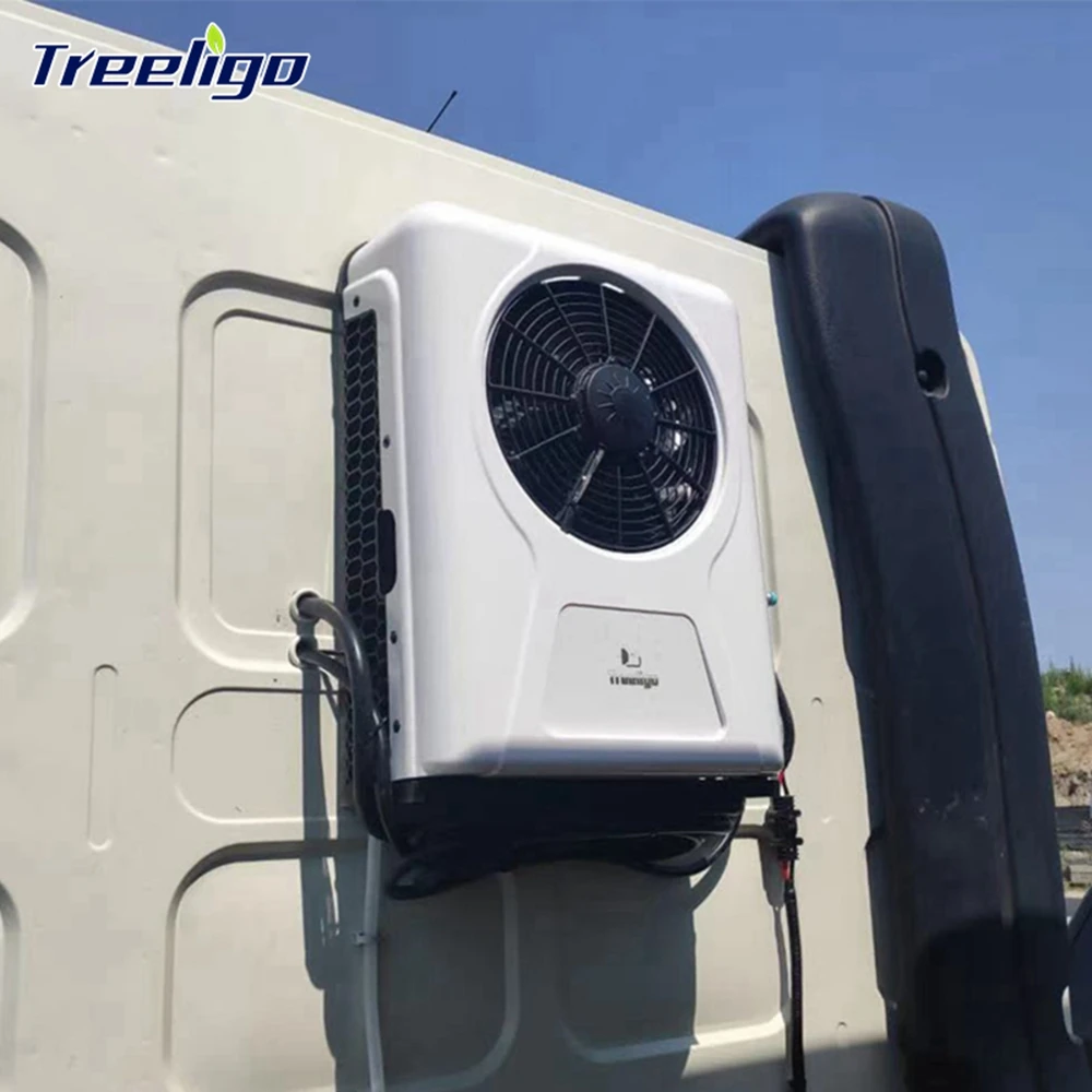 

12v 24v Electric air Conditioner Parking Cooler Semi Truck air Conditioner for Cars Campers RVs
