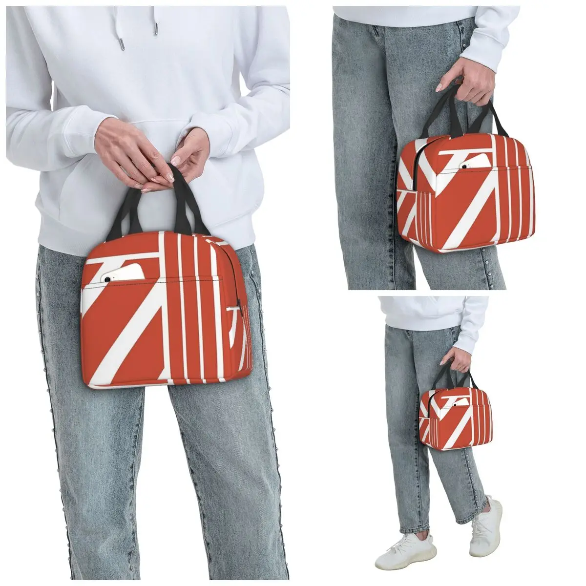 Flight Recorder Insulated Lunch Bag for Women Office Cooler Thermal Food Box Tote Portable Lunch Boxes Container