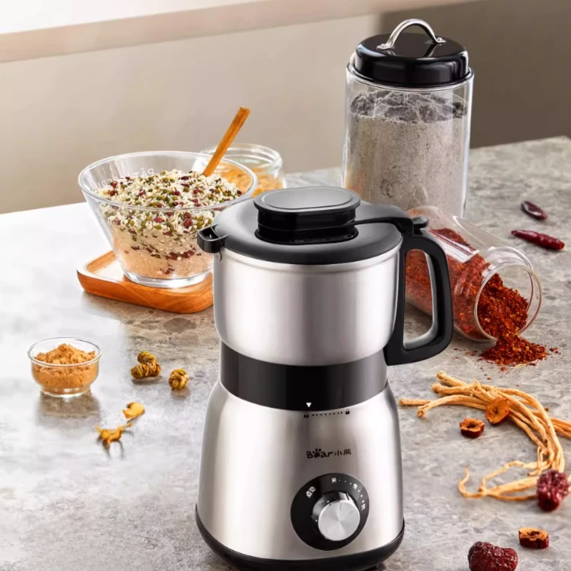 Mill household powder machine dry grinding grains Chinese medicine crusher Panax notoginseng grinder stainless steel