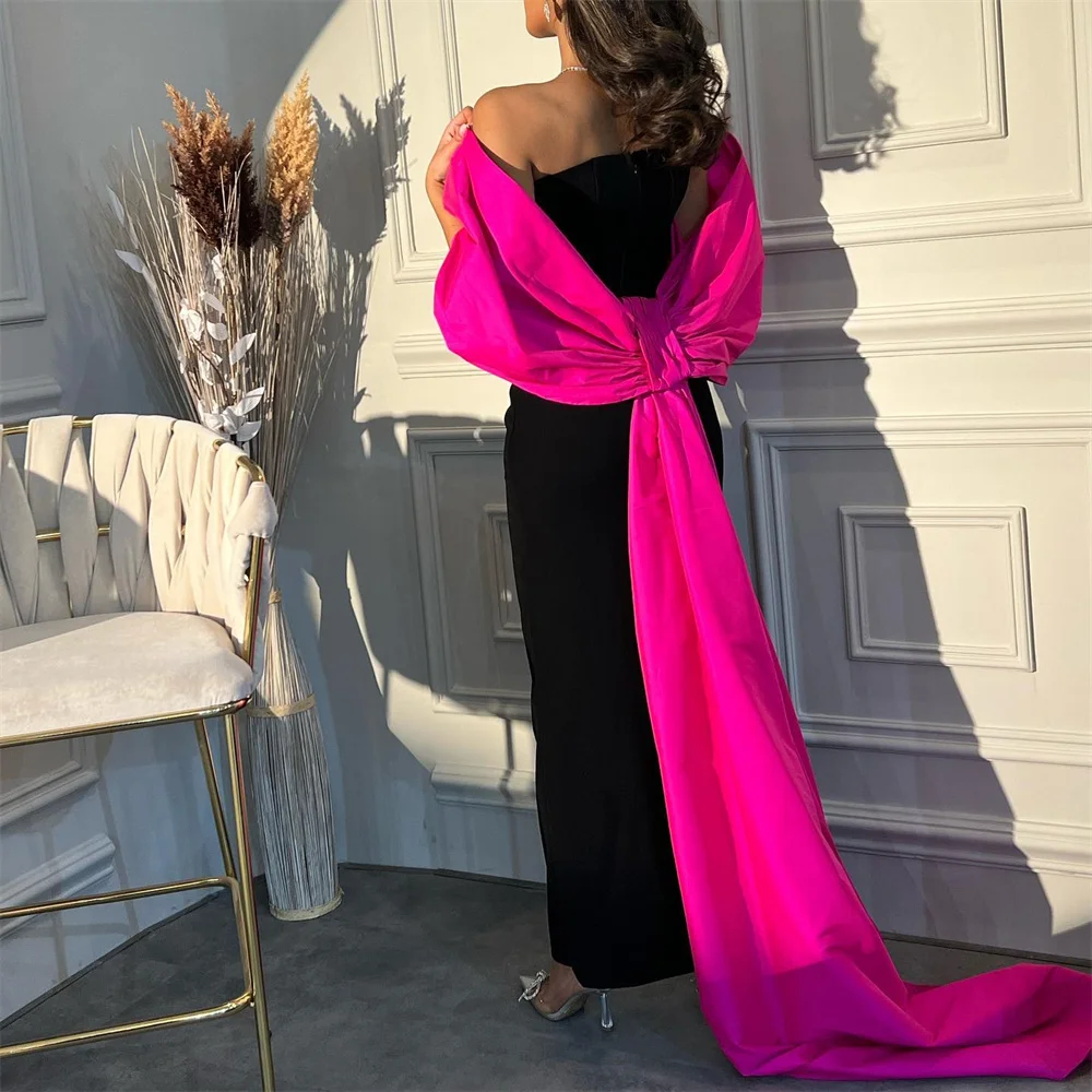 MOBUYE-Robe de soirée élégante pour femme, tenue de Rh, arabe, dubaï, à la mode, initiée par la présidence, longueur de rinçage, 2024