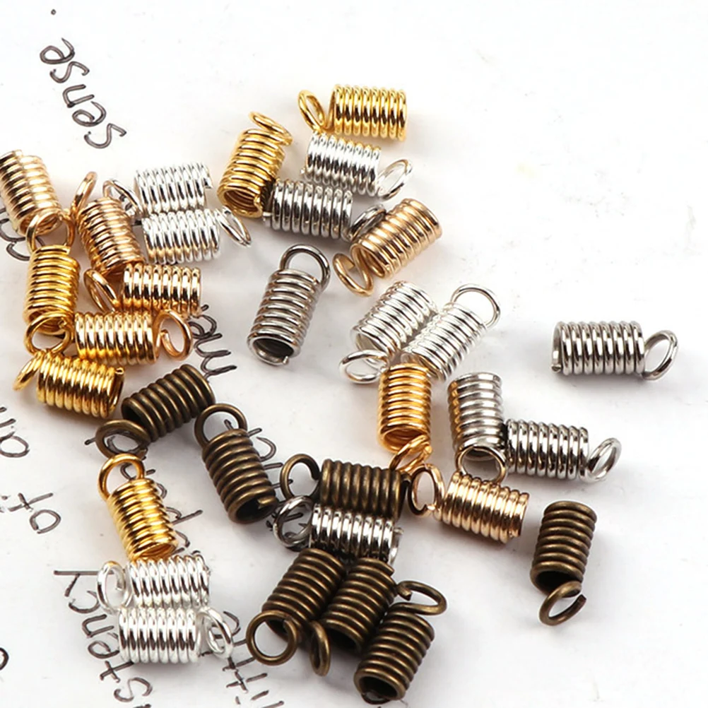 

5 упаковок DIY ювелирных разъемов, пружинная пряжка, аксессуары, набор ожерелья с замком-слайдом