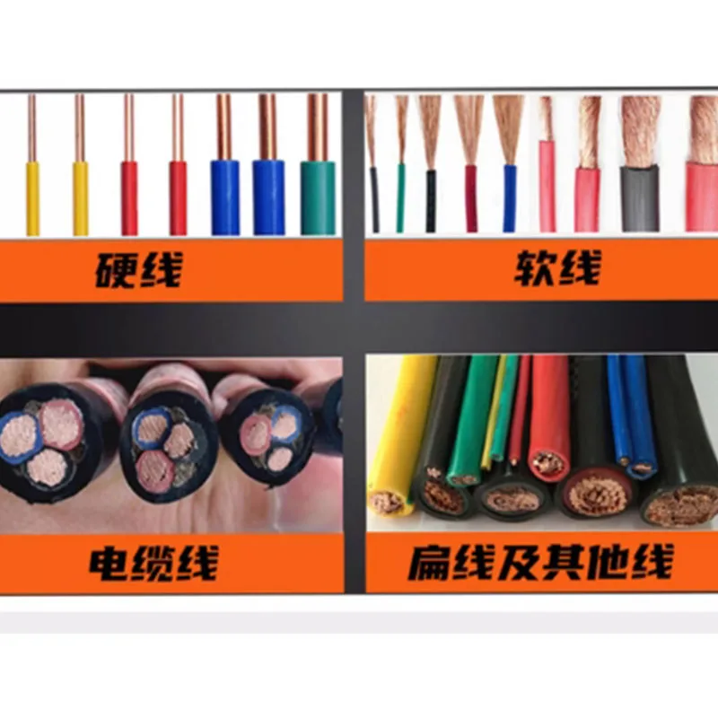 Electric wire stripping machine for waste copper wire household waste cable stripping machine fully automatic wire stripping mac
