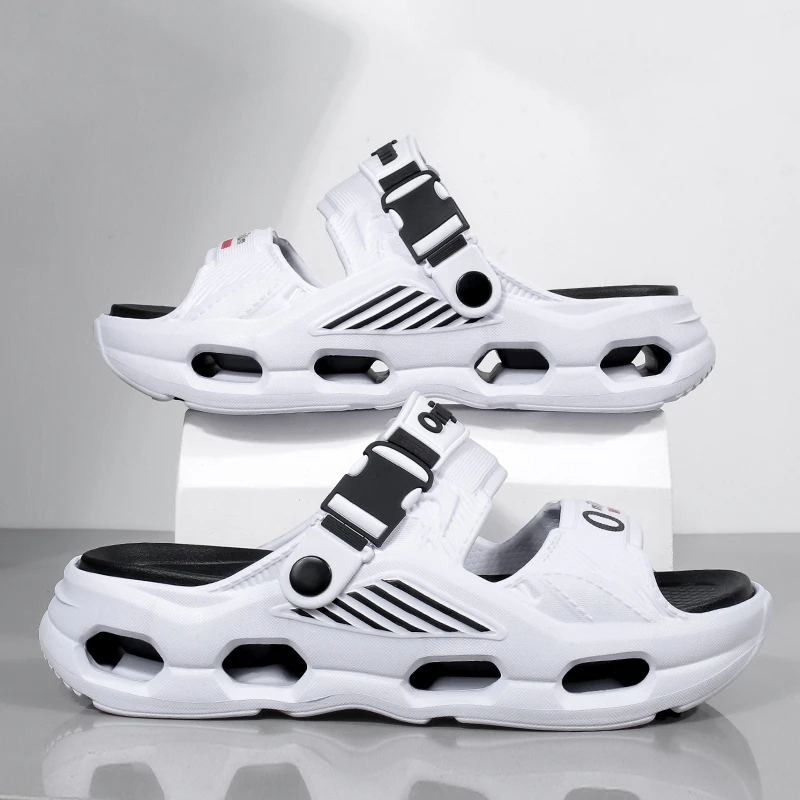 2026 Sommer Herren-Slipper Strand-Clogs Outdoor-Sandalen Bequeme Weiche EVA-Slides Herren Freizeit-Gartenschuhe Herren Outdoor-Slipper