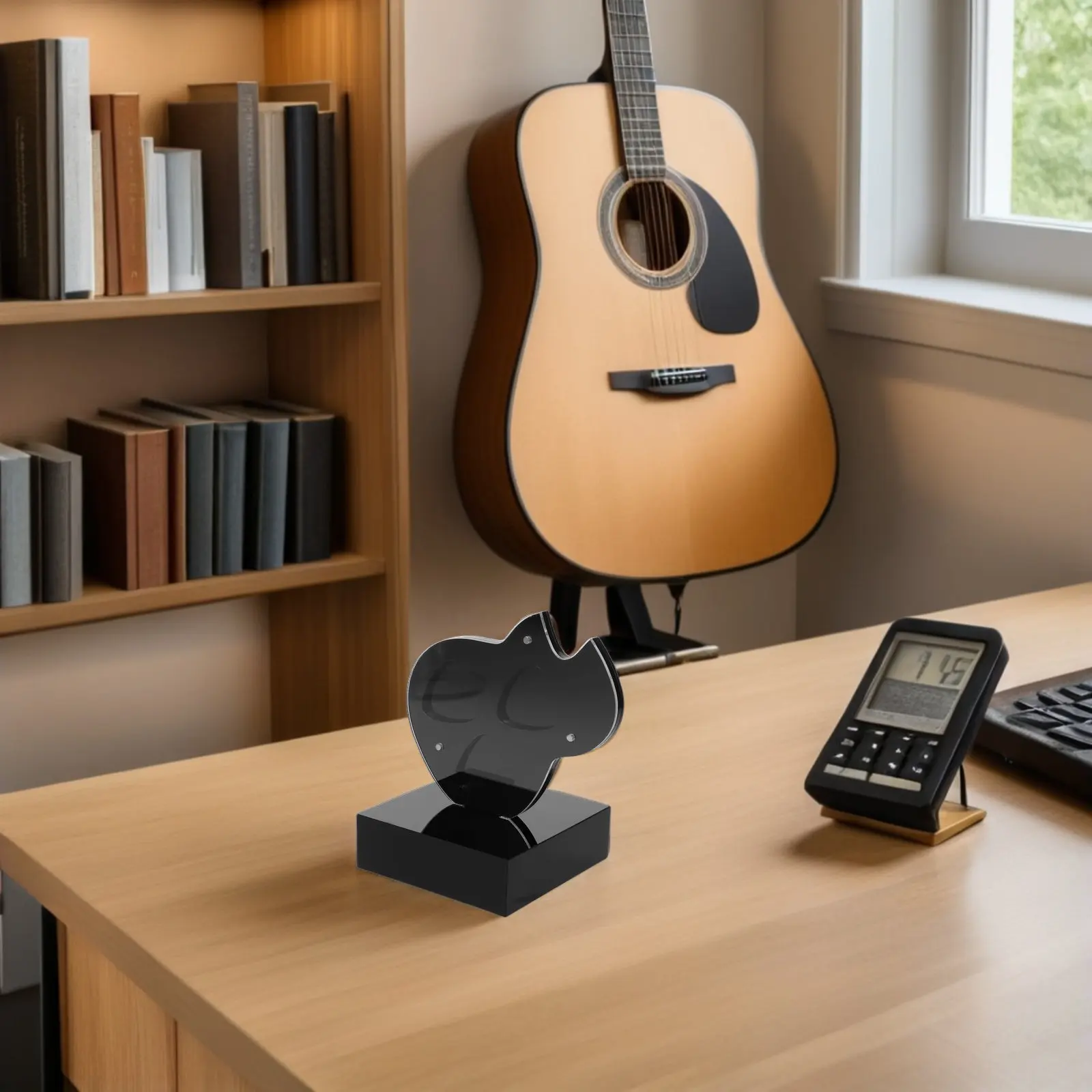 

Guitar Pick Organizer Box Clear Acrylic Display Case for Efficient Pick Management and Decorative Music Accessory Holder