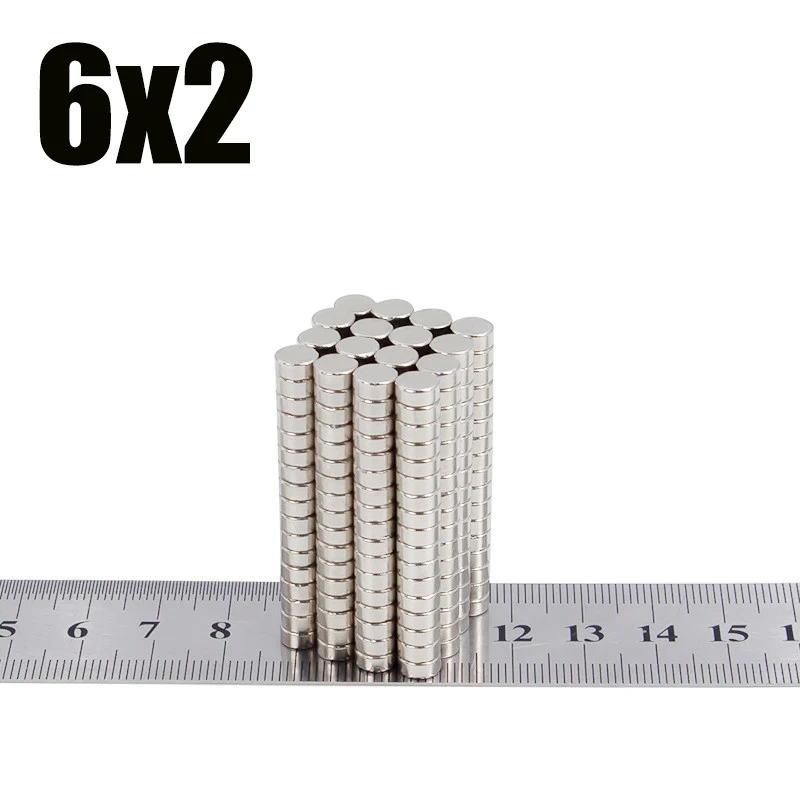 4x2 5x2 5x3 6x2 6x3 Super Strong Neodymium Magnet N35 NdfeB Permanent Magnetic imanes Round Powerful Magnets R8x2 10x1 10x2 12x2