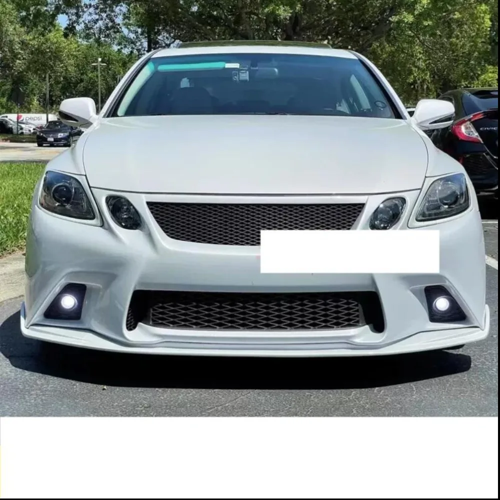 Car body kit surround Front bumper grill Front shovel fog lamp for Lexus GS300 GS350 GS430 modified FSport