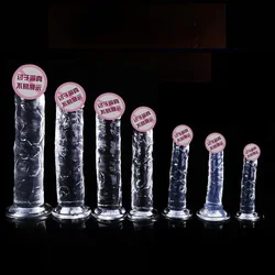 Realistic Dildo with Suction Cup Huge Jelly Dildos Sex Toys for Woman Men Fake Dick Big Penis Anal Butt Plug Erotic Sex Shop