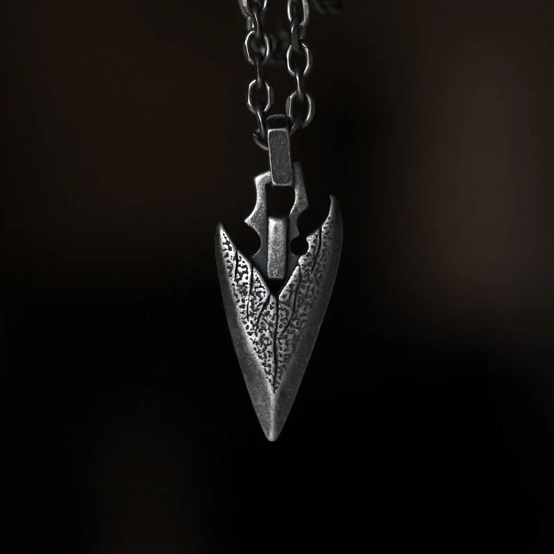 Men\'s Fashion Jewelry Retro Color Arrow Head Pendant Long Chain Necklaces mens necklaces Collier Femme ArrowHead OSDZ282