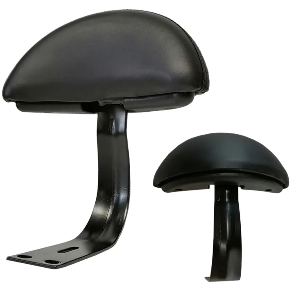 For Electric Bike Rear Support Backrest Seat Black Plastic for E-Bike Enhanced Durability Contoured Comfort 21x4.4x8.5cm