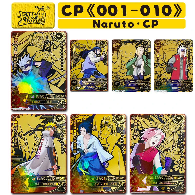 

Kayou Naruto Cp-Card Haruno Sakura Hatake Kakashi Anime Characters Cartoon Toys Collection Flash Cards Birthday Gift