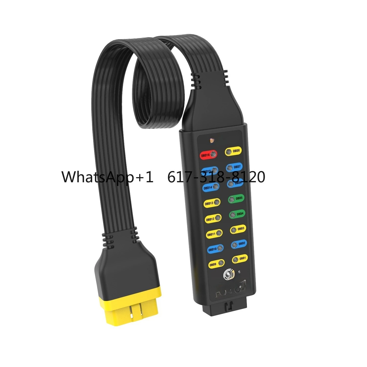 

A-UTOOL MMT580 OBD II Protocol Detector Breakout Box New Software Version Engine Analyzer Diagnostic Tools for ECU Power Supply