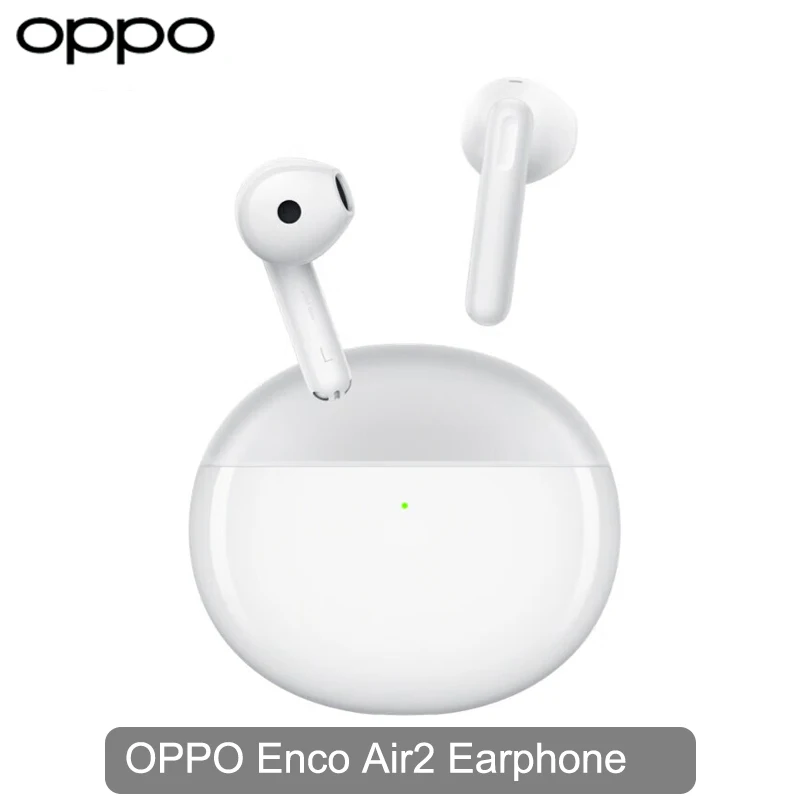 Original OPPO Enco Air2 Earphone Wireless Bluetooth 5.3 Headphones HiFi Stereo Earbuds HD Microphone Call Headset Long Standby