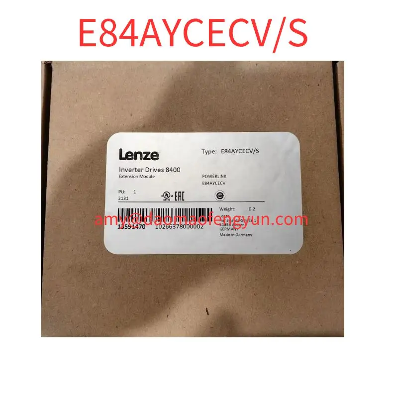 

Brand new E84AYCECV/S Lenze Communication Module E84AYCECV S