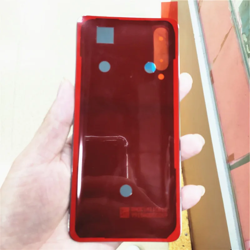 For Xiaomi Mi 9 New Glass Back real Housing Cover Mi9 Back Door Replacement Hard Battery Case