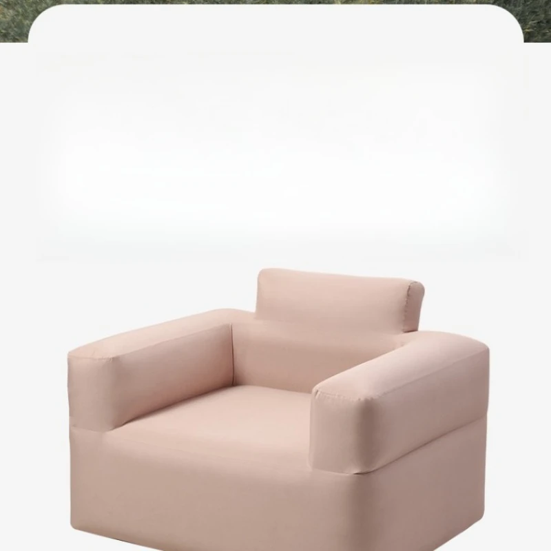 

Outdoor camping inflatable sofa seat camping portable lazy single chair