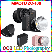 MIAOTU ZC-100BI 100W COB LED Light Photography Lighting Outdoor Photo/Video Shooting Portable Pocket Light