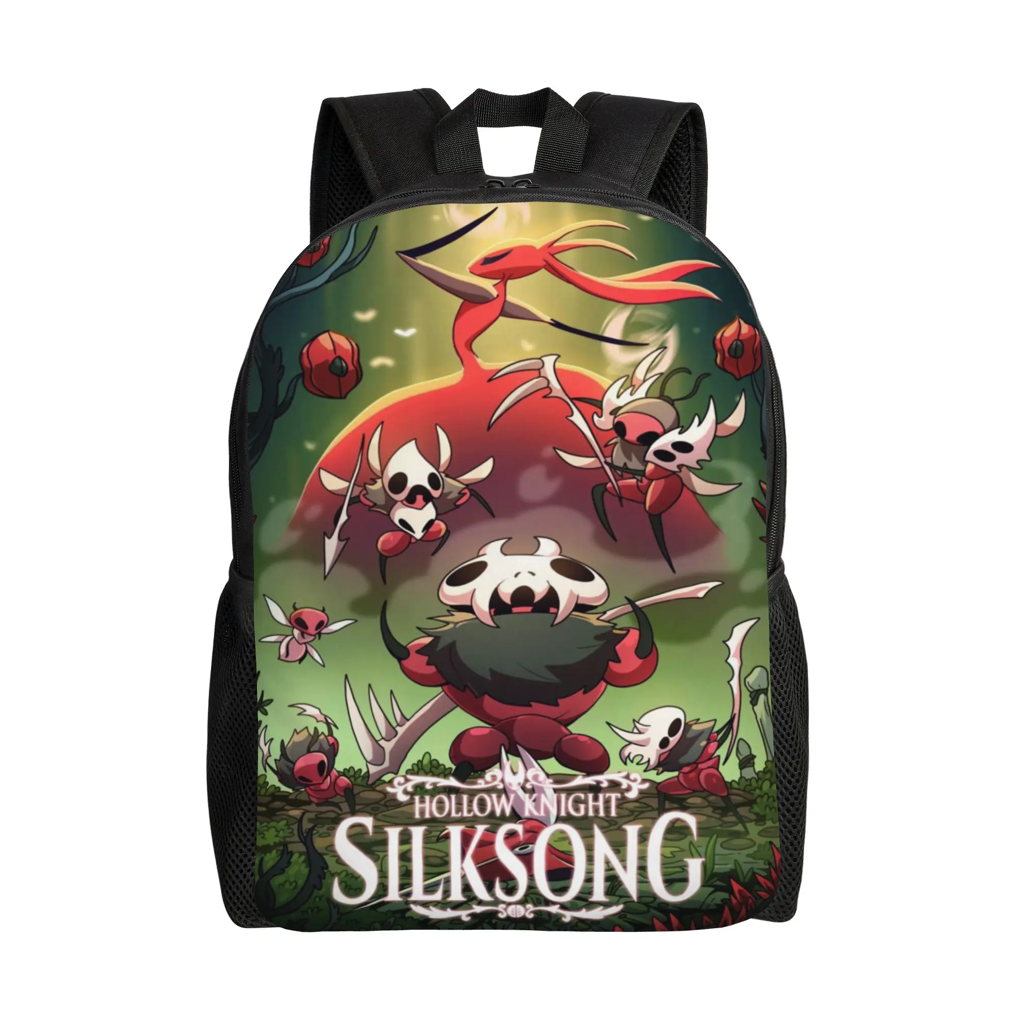 

Рюкзак Game Hollow Knight для девочек, легкий, из полиэстера, эстетичный, школьный, для активного отдыха, дизайнерский рюкзак