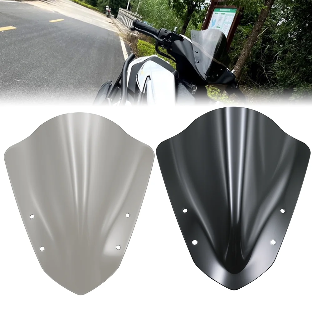 Motorcycle Windscreen Windshield Wind Shield Screen For Yamaha NVX155 AEROX155 NVX AEROX 155
