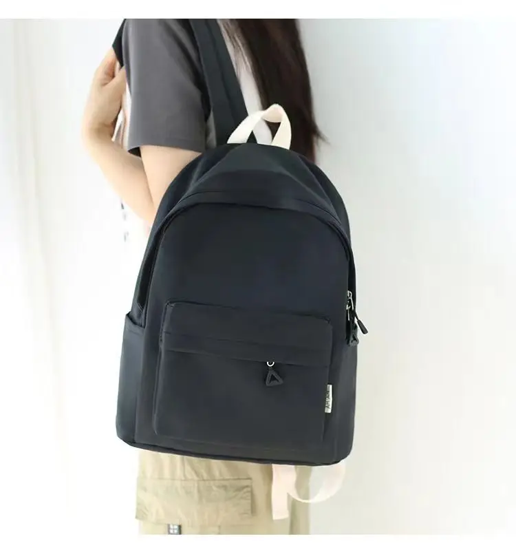 

High school students bag han edition contracted large capacity backpack male new Japanese harajuku high school backpack