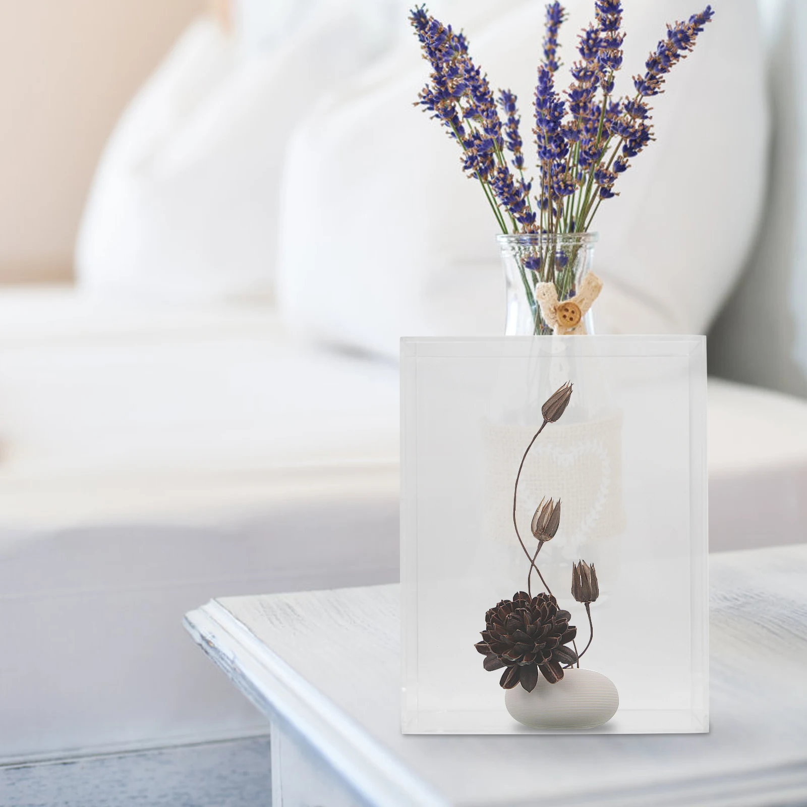 

Acrylic Display Case Shadow Box for Dried Flowers Photos s Wedding Home Decor Flower Shadow Boxes Cases