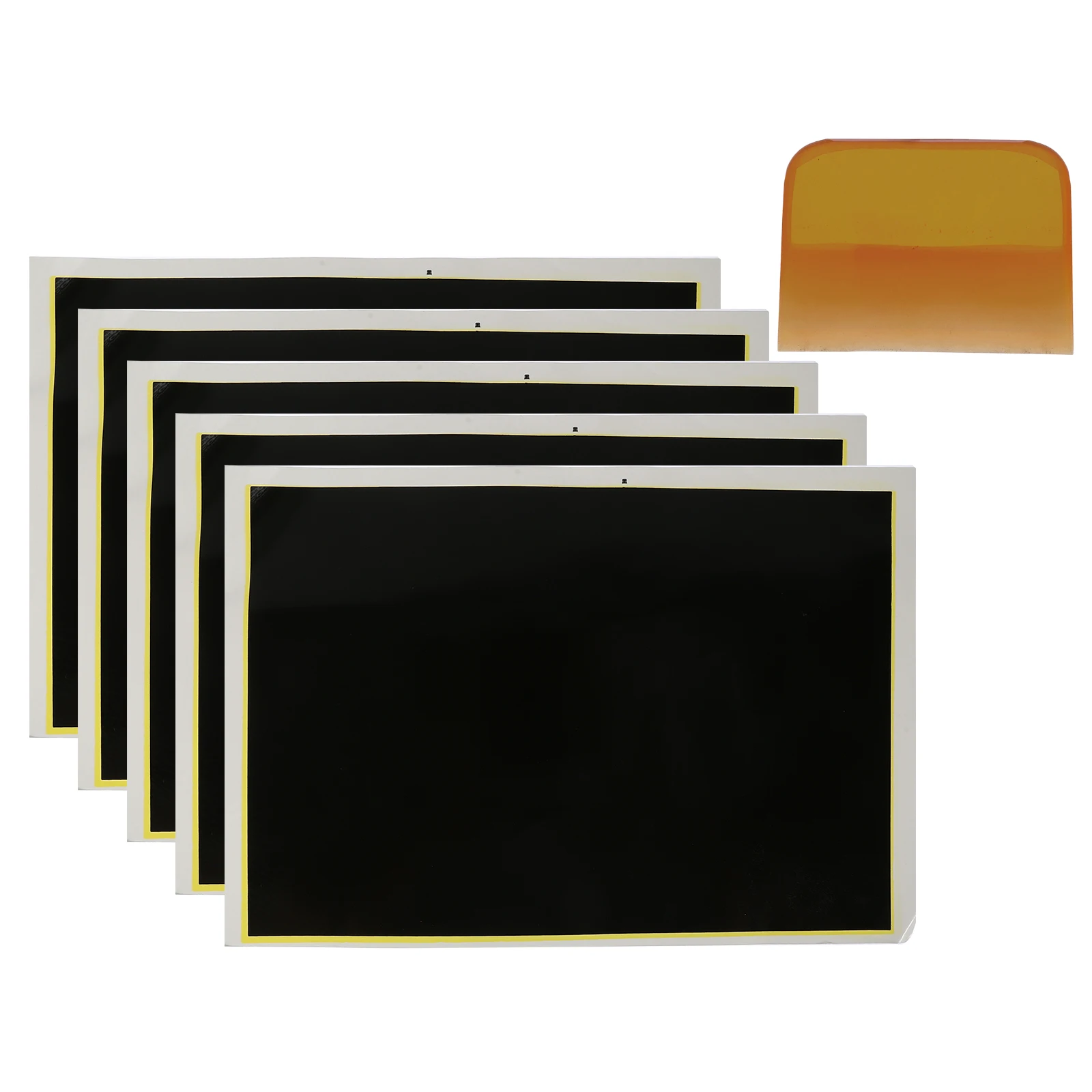 1 Set Coloring Paper For Engraving Machine Holographic Printing Sheet Ceramic Marking Craft Material Printing Supplies