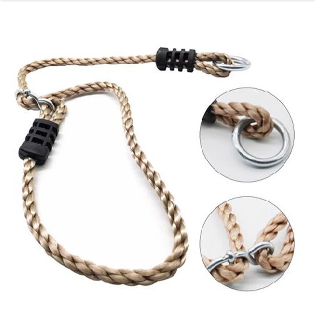 2pieces Swing Ropes For Easy Assembly And Firm Strength Length Adjustable And Multifunctional As Shown