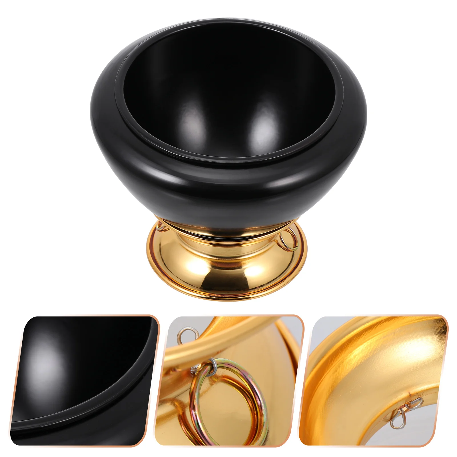 

Buddha Sound Bowl Ornaments Tibetan Singing Multifunction Holder Desktop Copper Practical Yoga