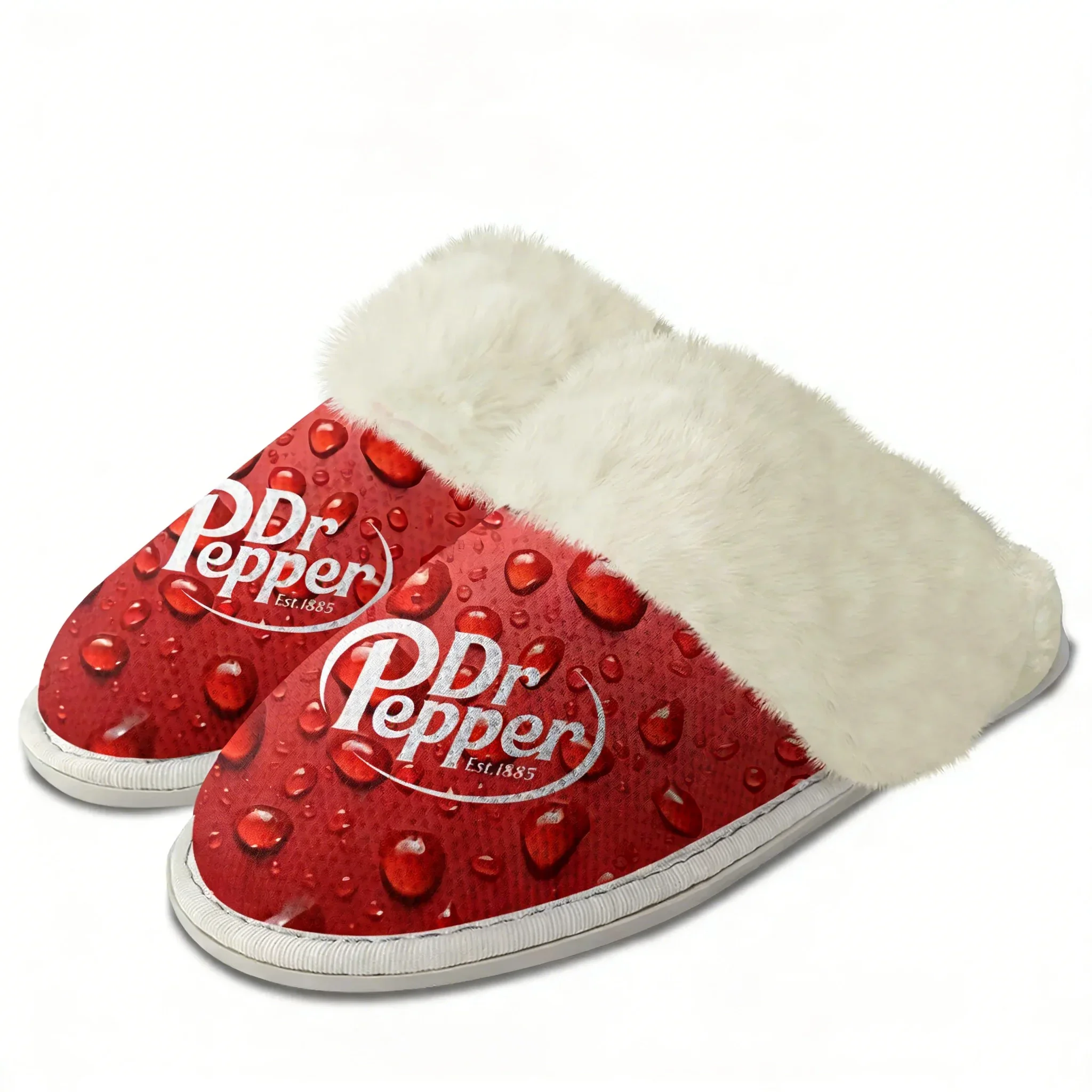 D-DR Slippers Keep Warm Shoes P-Pepper Hip hop Retro Street Mens Womens Breathable Home Cotton Thermal Lightweight Slipper view 3