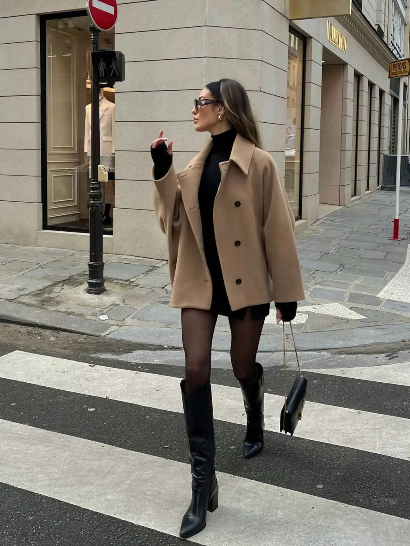 

Женская куртка-бомбер цвета хаки с передними пуговицами и карманами, повседневная уличная одежда для осенне-зимнего офисного кампуса