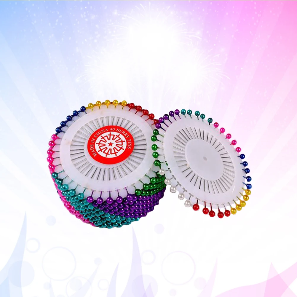 

Sewing Pins Sewing Head Pins Head for Sewing Plastic Sewing Pins Multicolor Sewing
