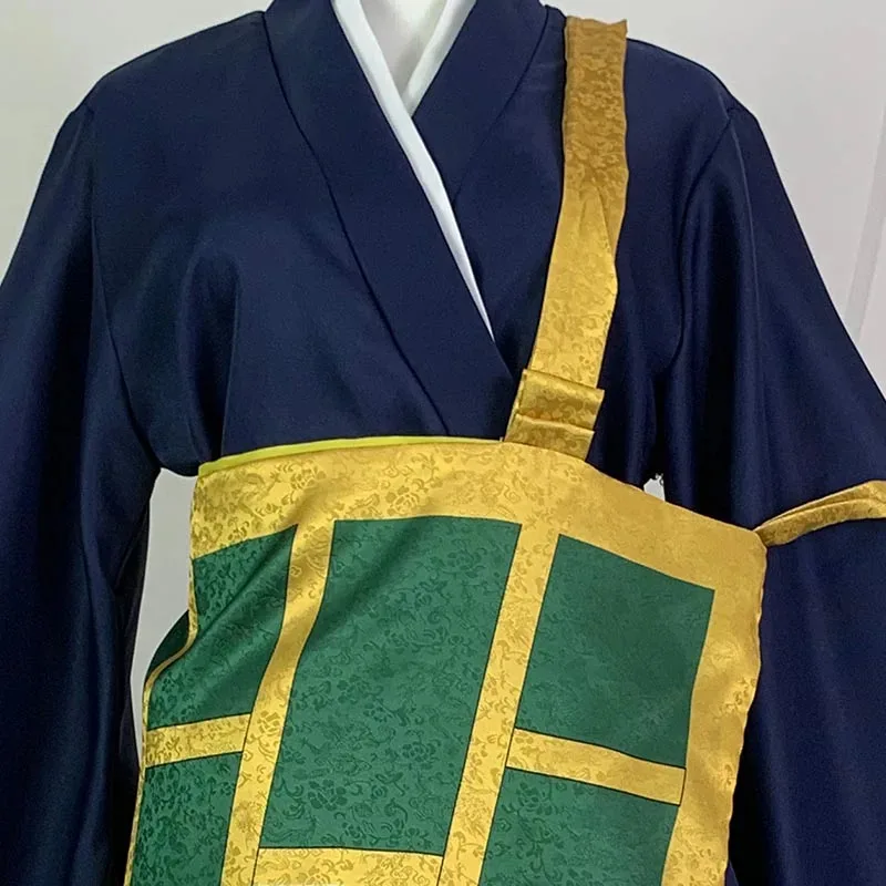 Geto Suguru Cosplay Kostuum Zwart Blauw kimono Schooluniform Anime Kleden Halloween Kostuums Voor Vrouwen Man