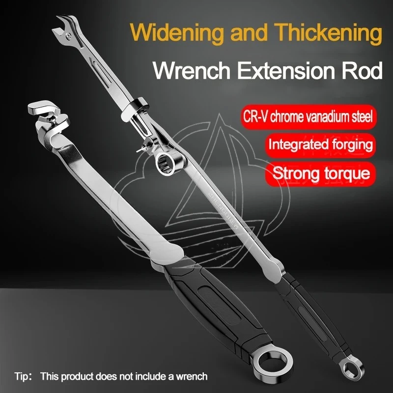 15 Inch Wrench Extender Tool Bar Chrome Vanadium Steel Universal Extension Tool