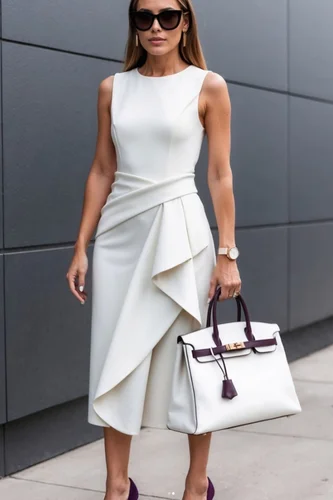 Imagen 2 del producto Vestido ajustado elegante de color sólido con cuello redondo y vestidos divididos para fiesta formal