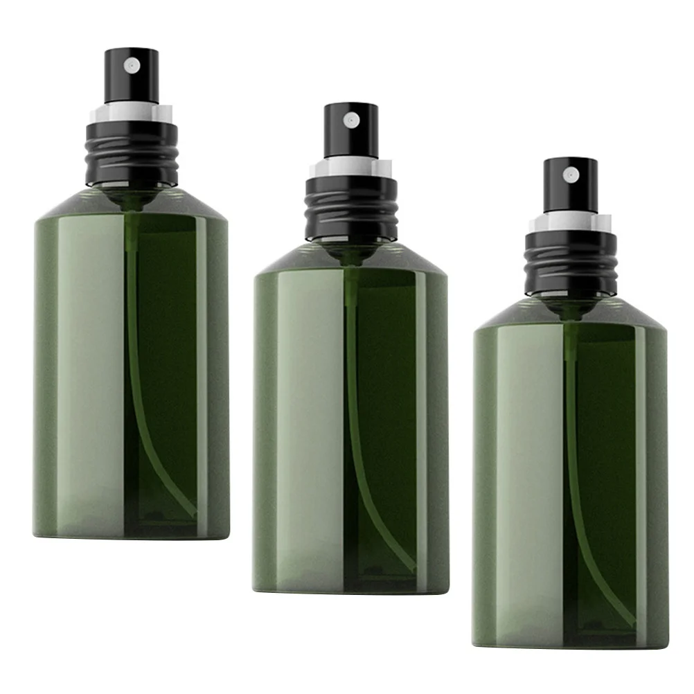 Spruzzatore di nebbia durevole ricaricabile portatile da 3 pezzi da 100 ml per spruzzatore d'acqua per cosmetici da forno a casa da viaggio